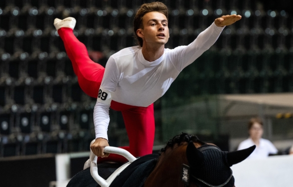 Brązowy medal na Mistrzostwach Europy Juniorów w woltyżerce!