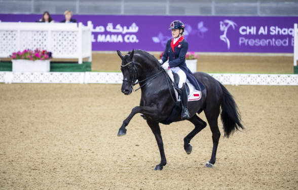 Sandra Sysojeva & MAXIMA BELLA wygrywają CDI5* Grand Prix CHI AL SHAQAB!