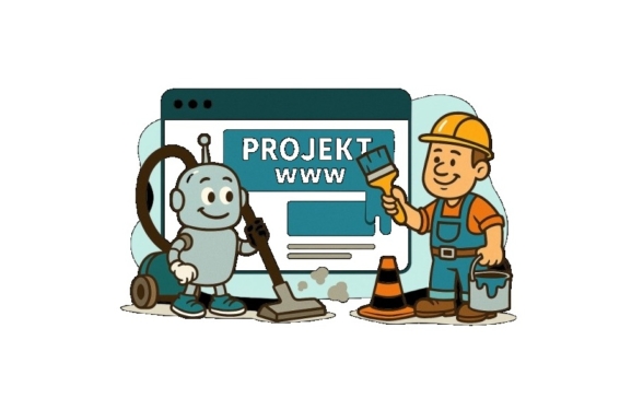 Zmiany w menu strony internetowej