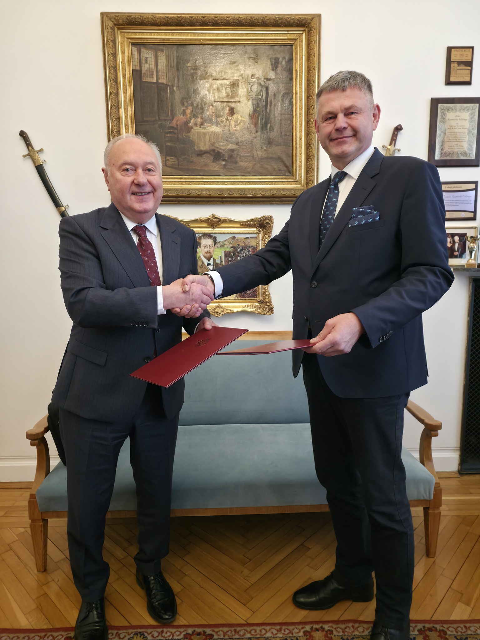 Podpisanie umowy PZJ i ZRP