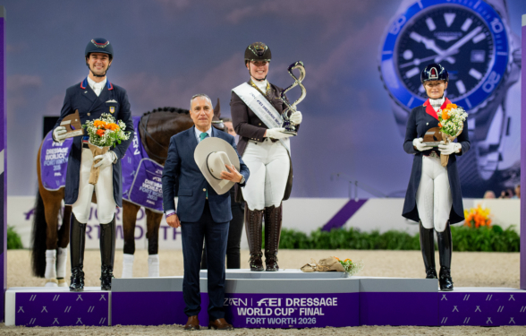 1Sandra Sysojeva trzecie w Finale Pucharu Świata w Ujeżdżeniu 11/04/26 Fort Worth TX USA Sandra Sysojeva trzecie w Finale Pucharu Świata w Ujeżdżeniu 11/04/26 Fort Worth TX USA